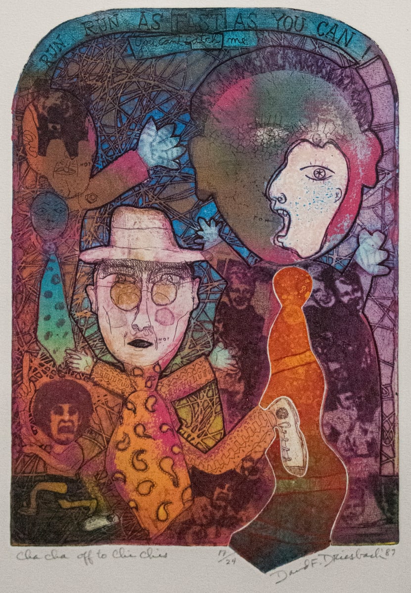 Cha Cha off to Chi Chi's 17/24 by David Fraiser Driesbach 