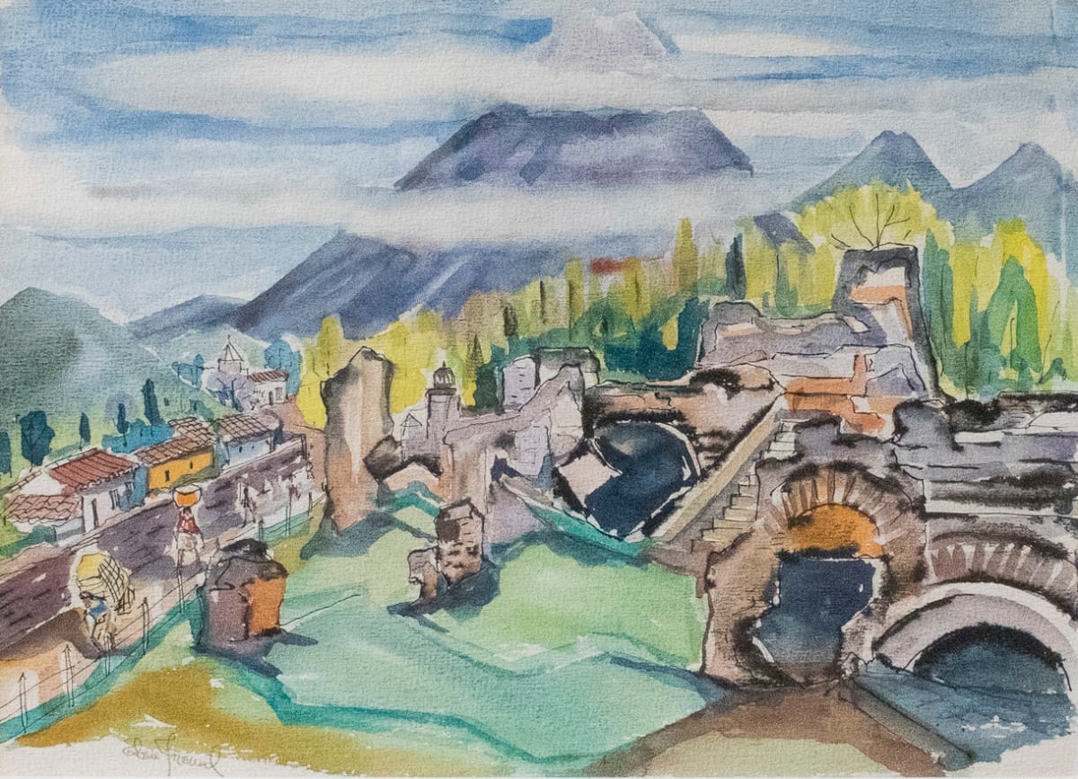 Mexican Landscape by Elsie Freund 