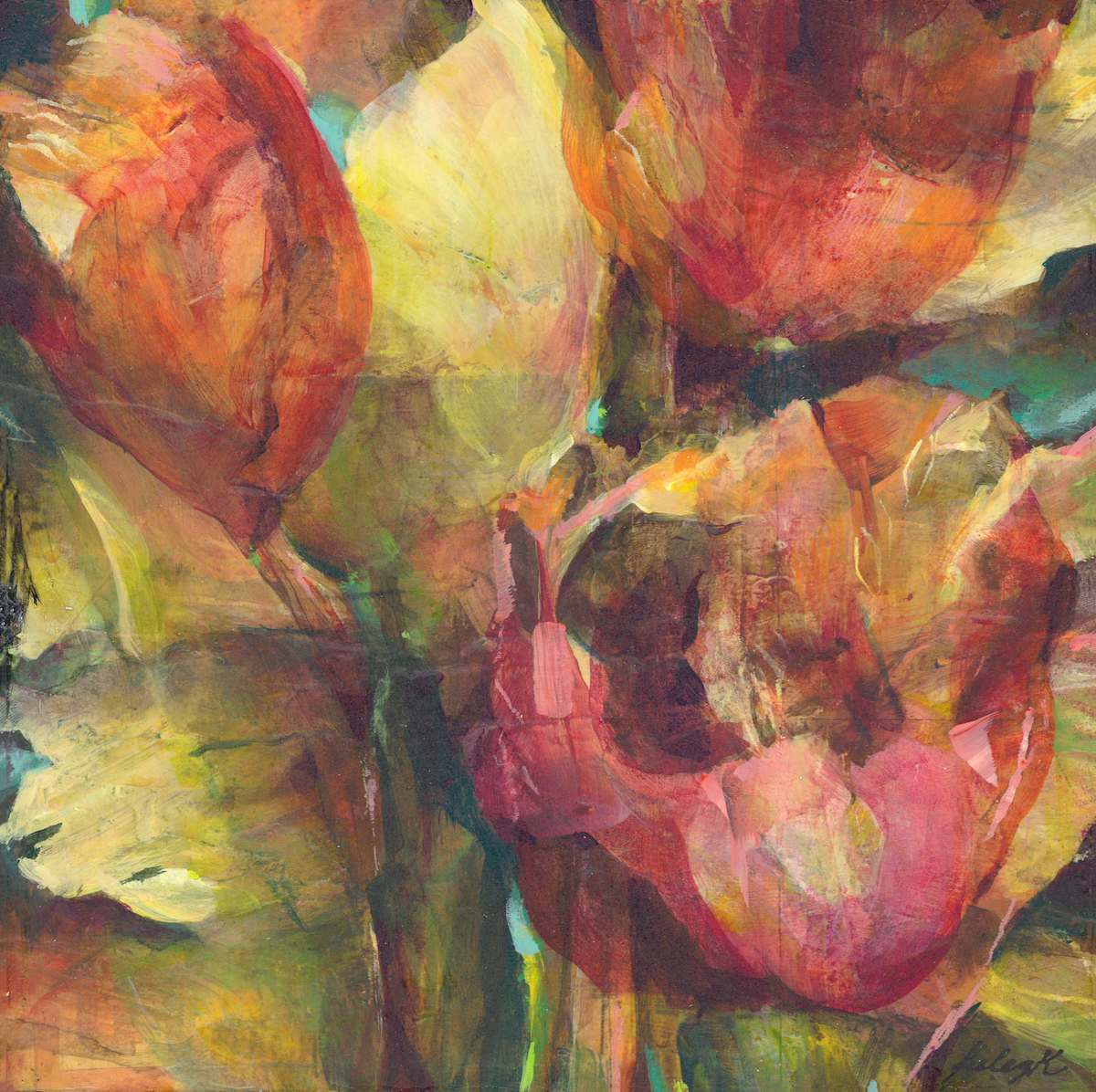 Two Lips Kiss by Jules Kobelin 