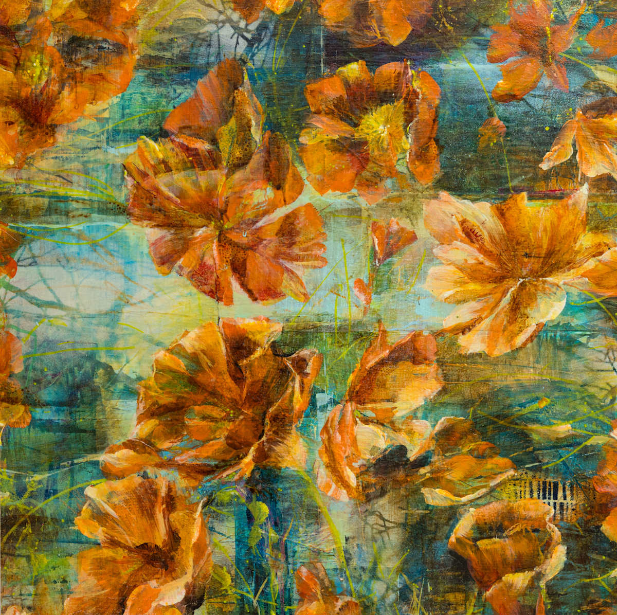 Tangerine Delight by Jules Kobelin 