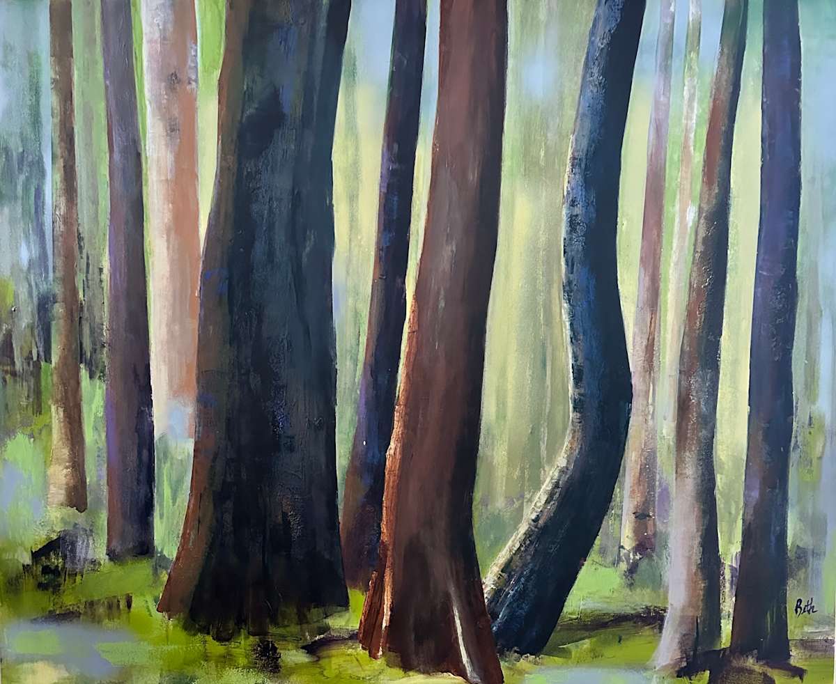 Honeyed Days by Beth  Image: The finished piece