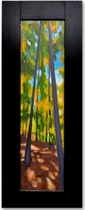 Ordinarily, I Go To The Woods Alone (Rivanna Trail) by Lindsay Heider Diamond 