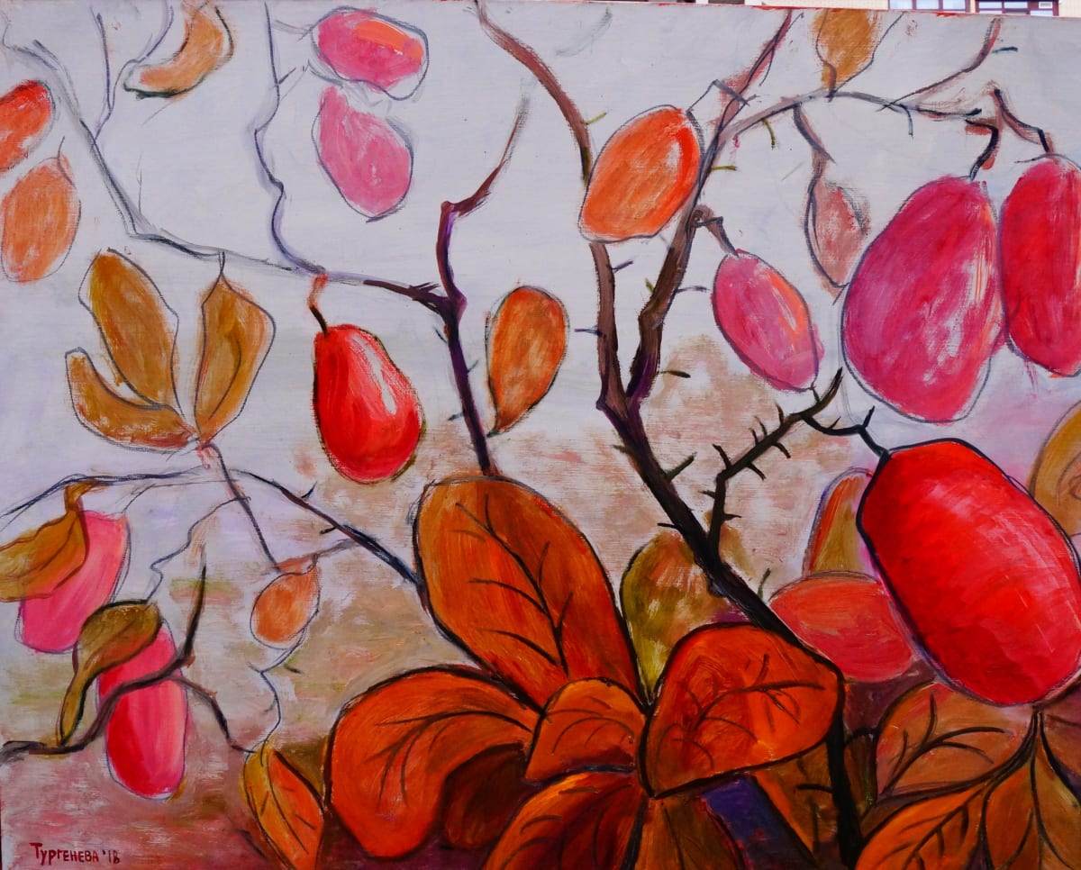 January bush by Elena Turgeneva 