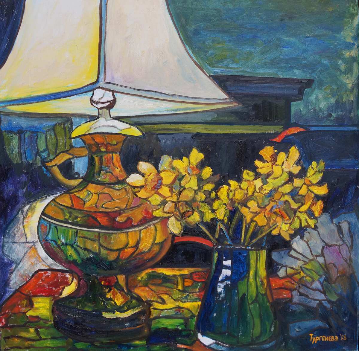 Daffodils by Elena Turgeneva 