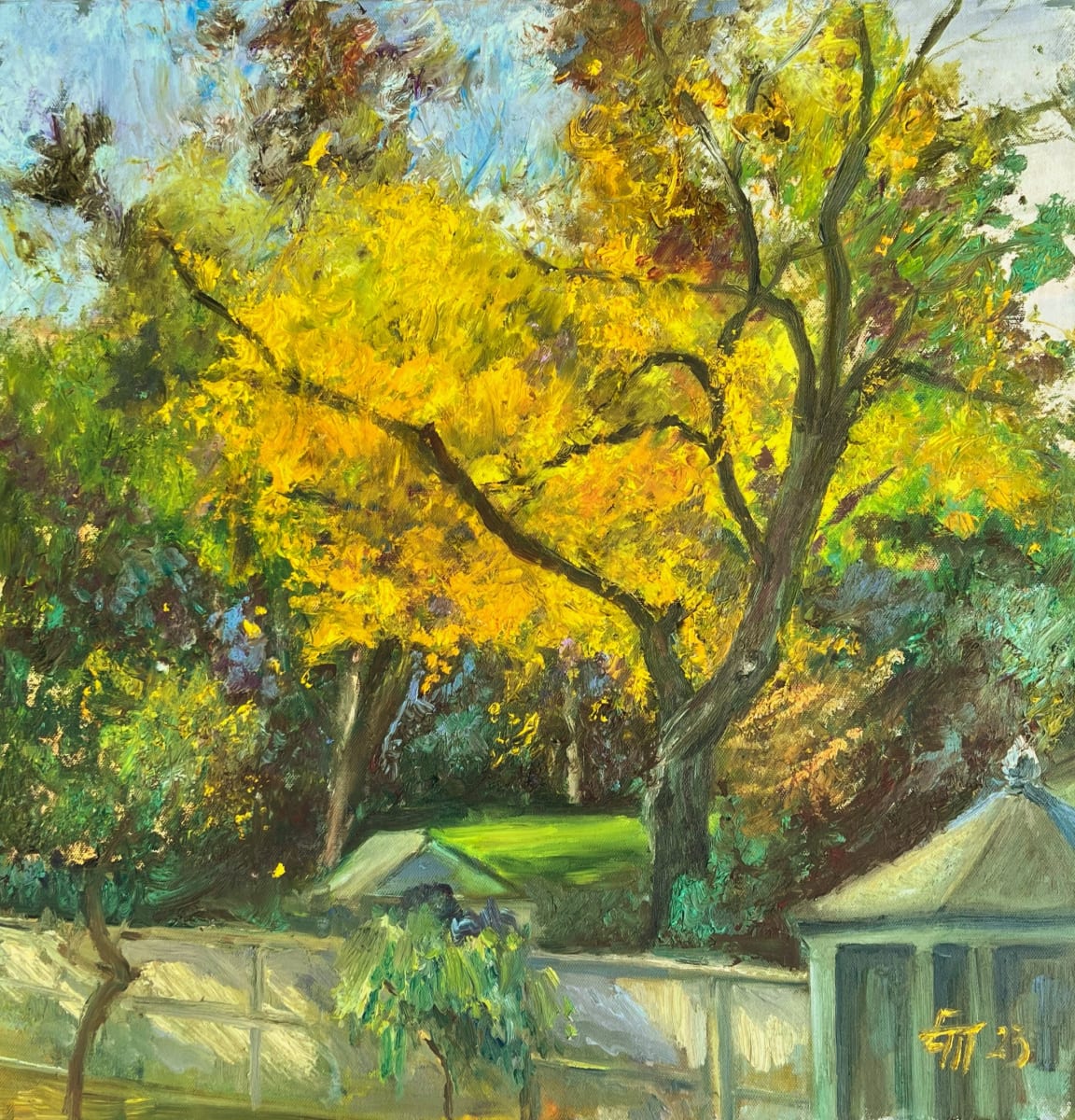 Autumn in Dulwich by Elena Turgeneva  Image: by Elena Turgeneva