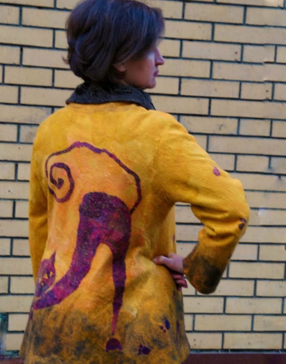 Cat jacket by Elena Turgeneva 