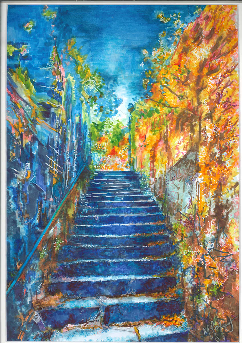 St Peter Port Steps by michelle, Image 1.
