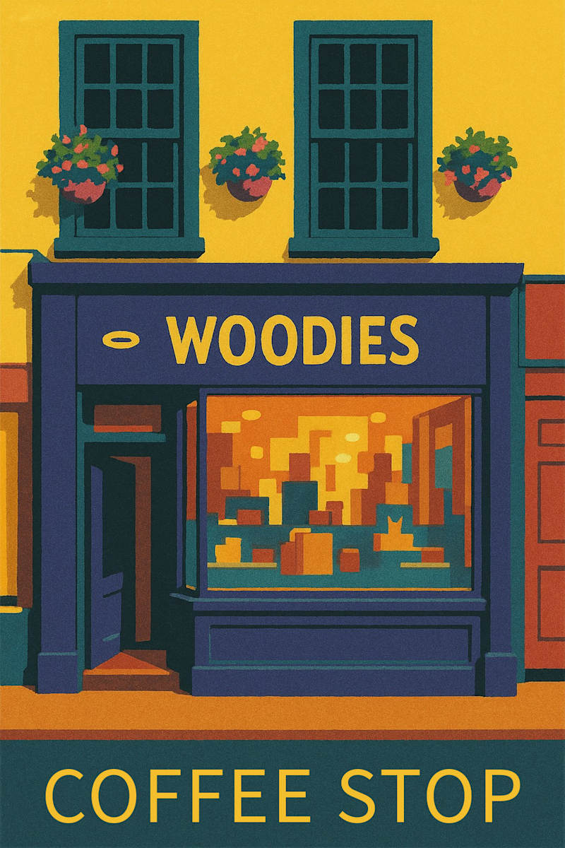 Woodies Coffee Stop by michelle, Image 1.