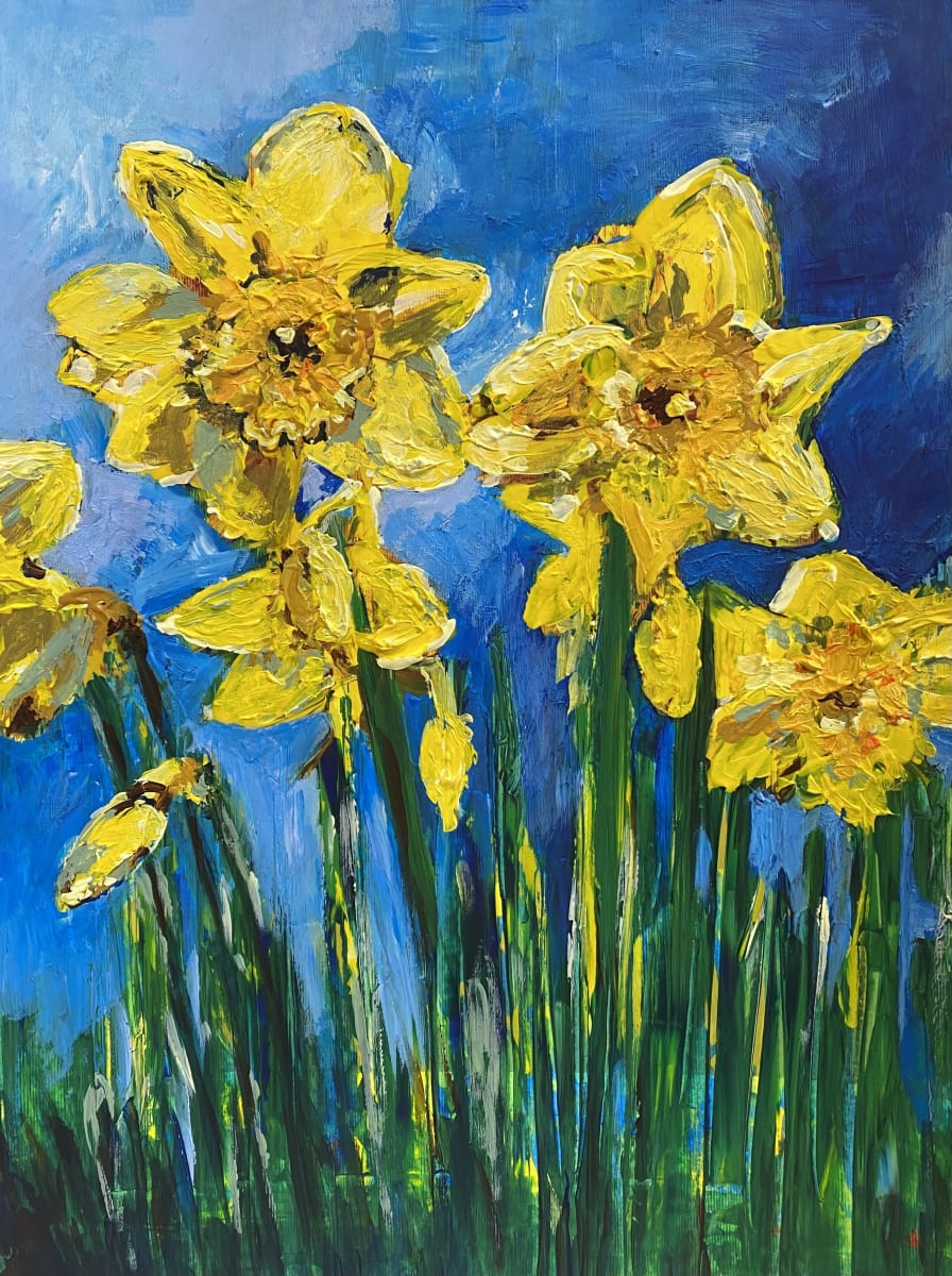 Yellow and Blue by michelle 