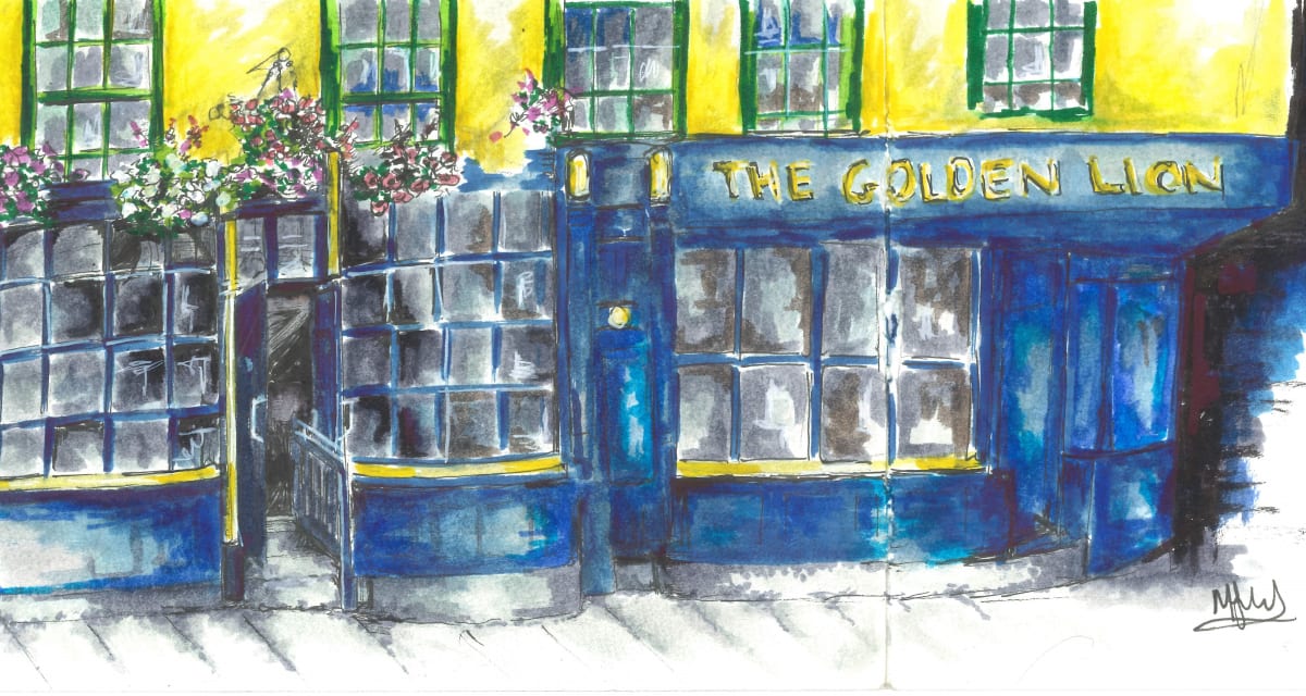 Golden Lion by michelle 