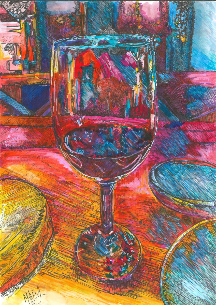 Red Red Wine by michelle 