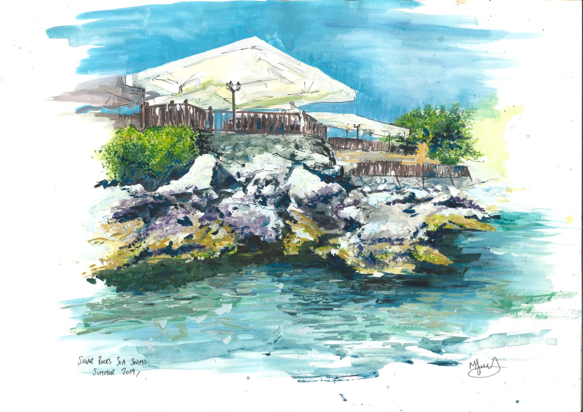 Silver Rocks Cyprus by michelle 