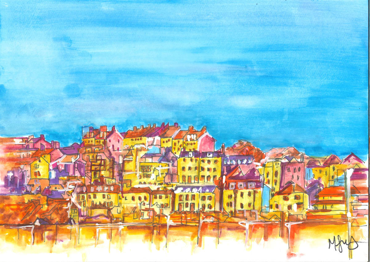Town Skyline No 1 by michelle 