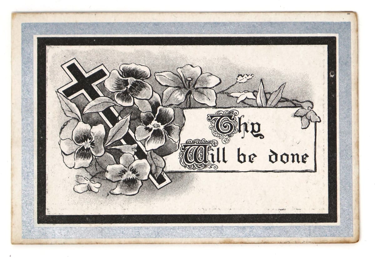 Mourning Card (4) 