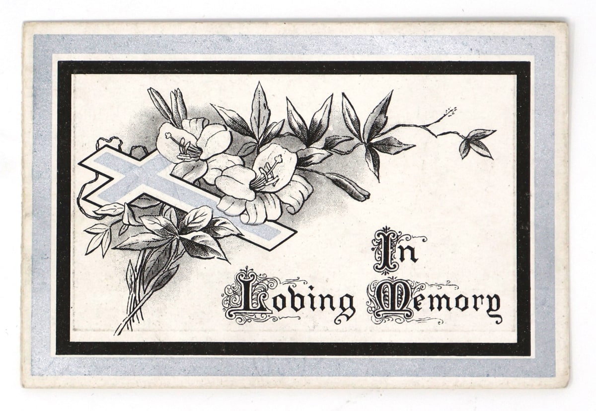 Mourning Card (3) 