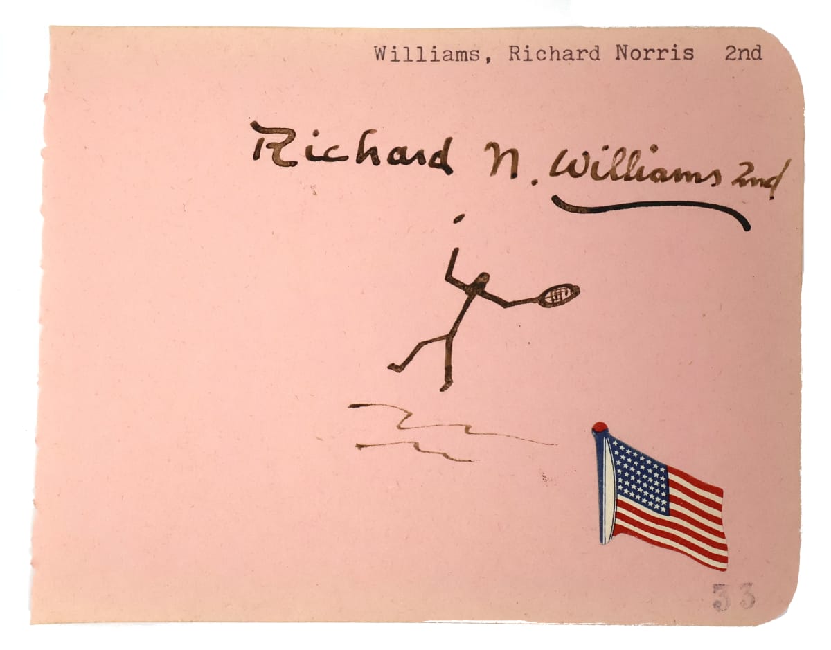 Richard Norris Williams Autograph, Image 2.