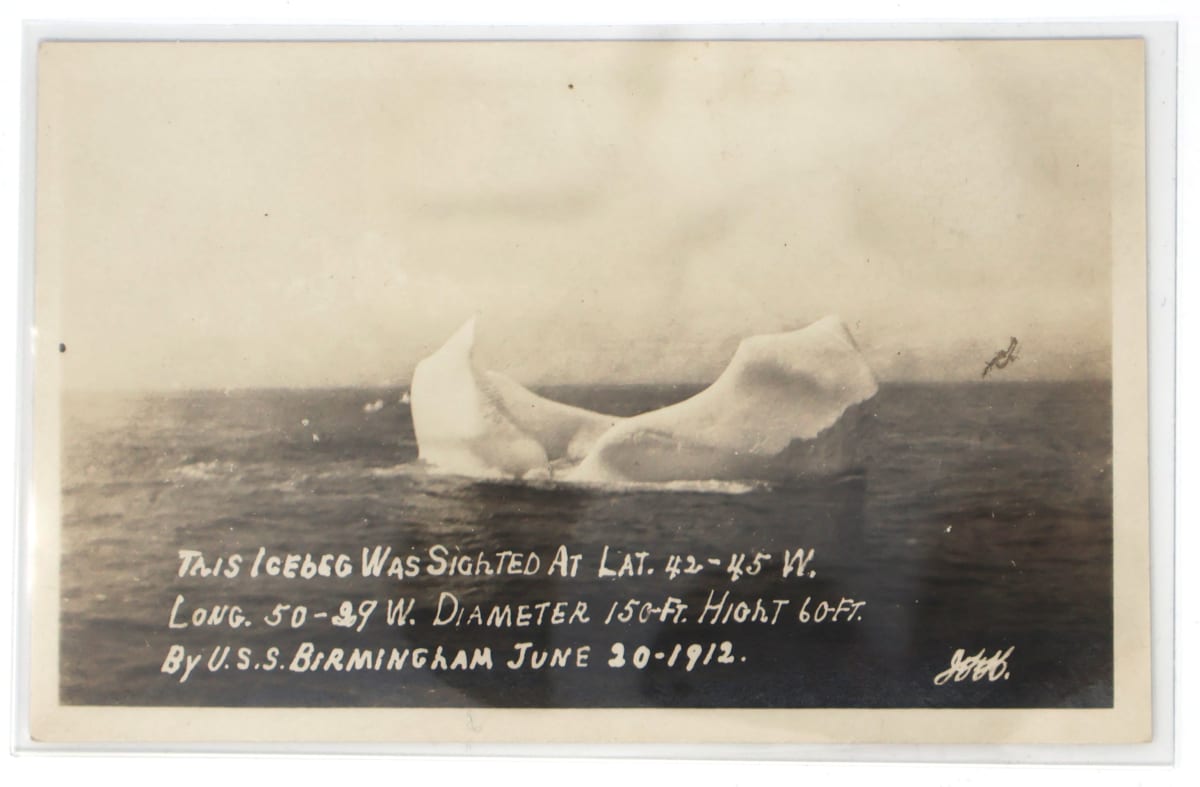 Postcard, Iceberg 