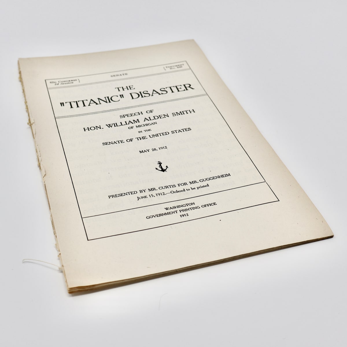 Senator Smith Speech 