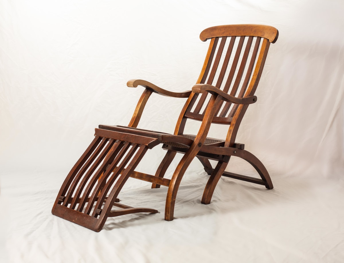 Recovered Titanic Deck Chair by R. Holman & Co. 