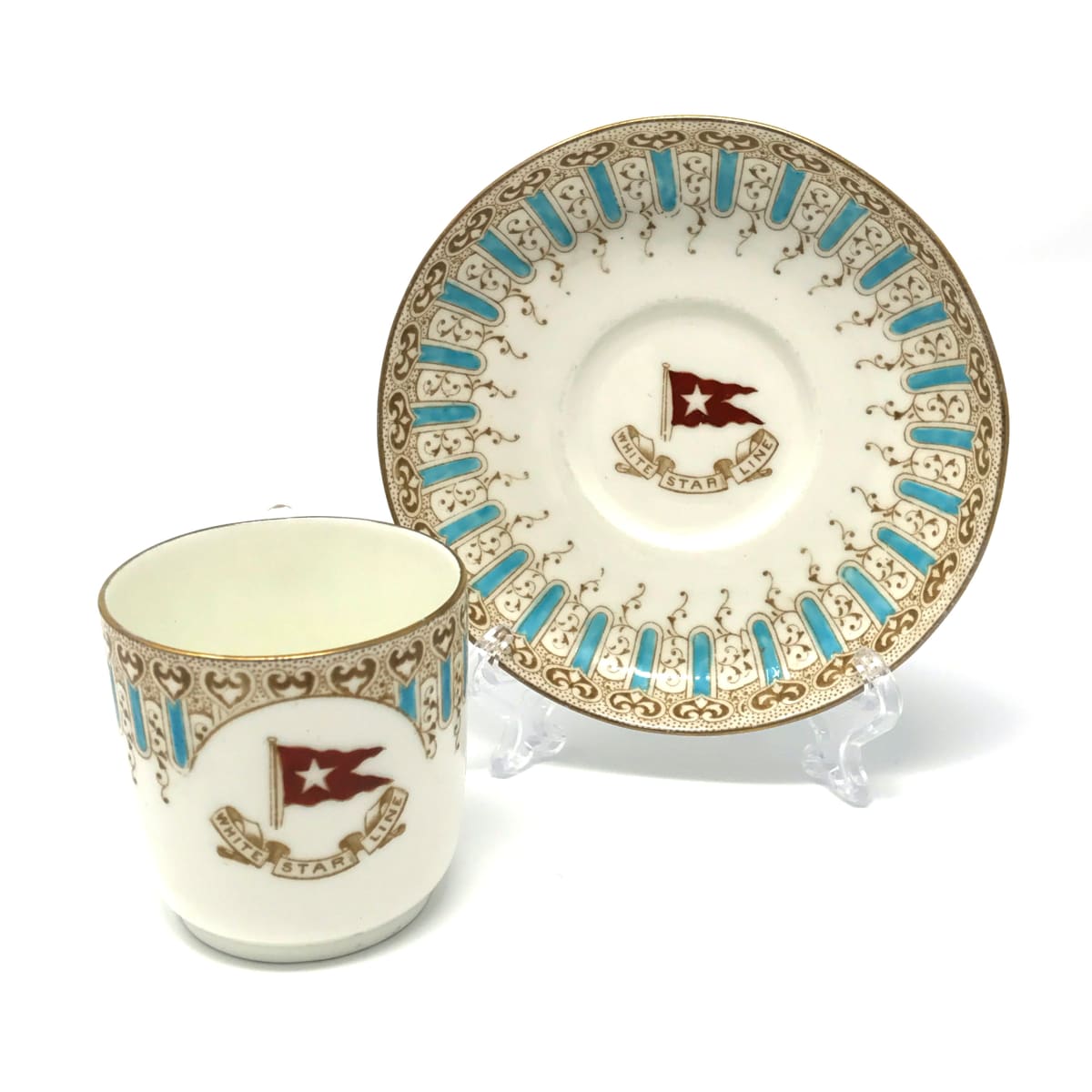 White Star Line Demitasse Set, Image 1.