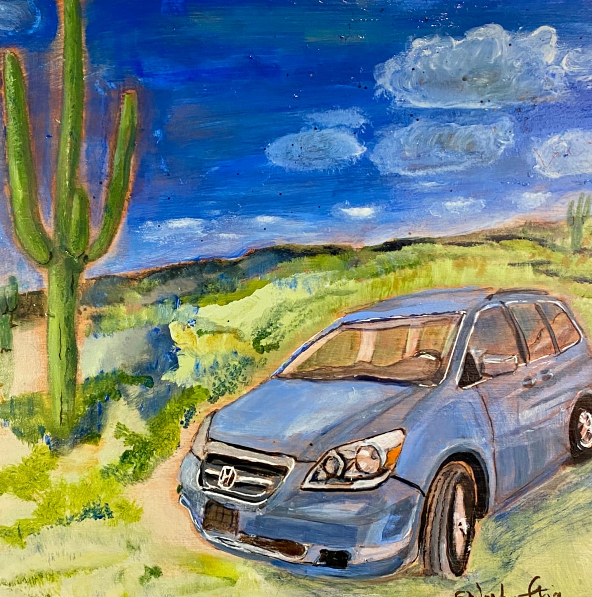 Honda Odyssey by Sue Warhaftig 