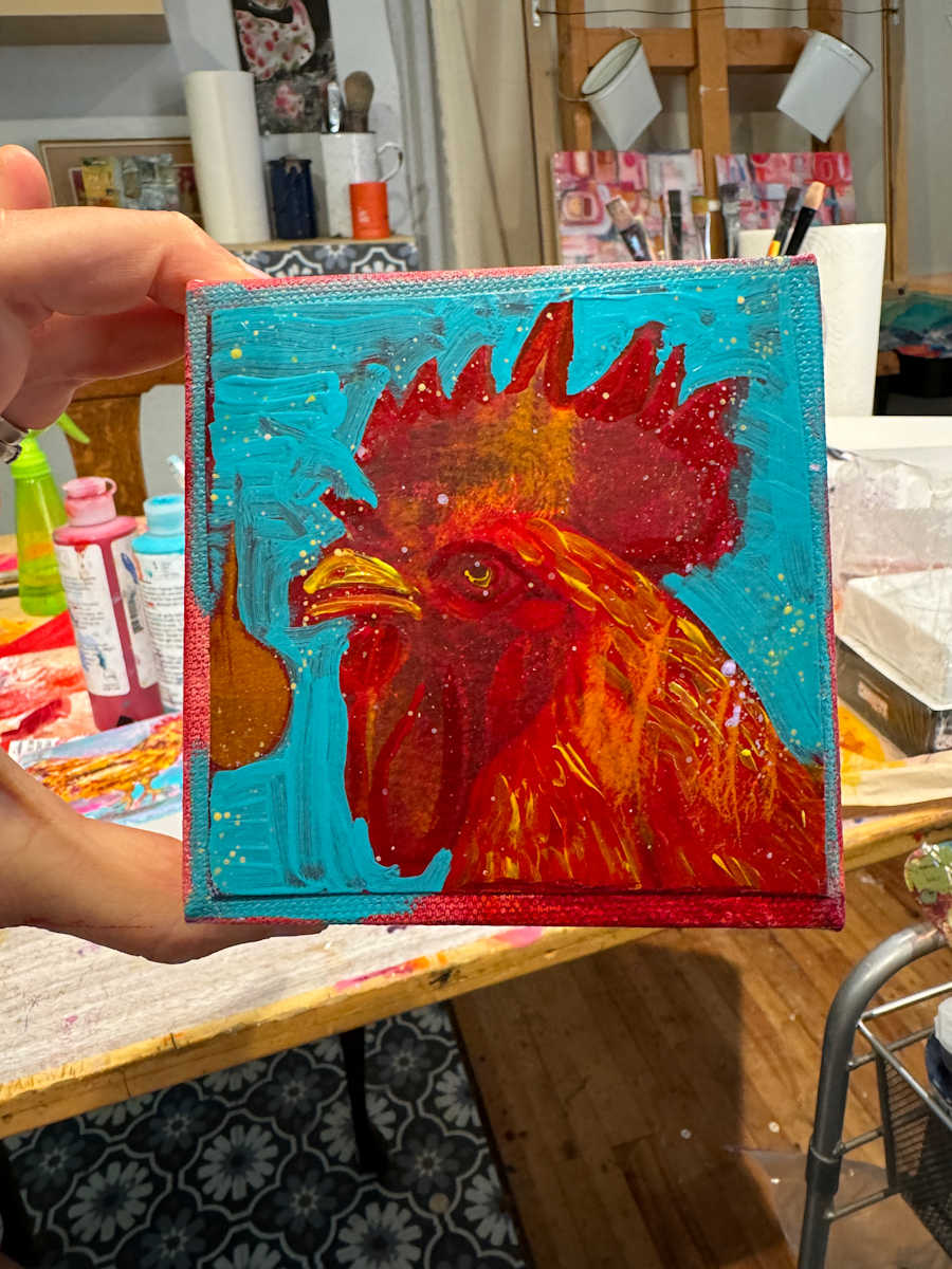 Chicken 2 by Sue Warhaftig, Image 1.