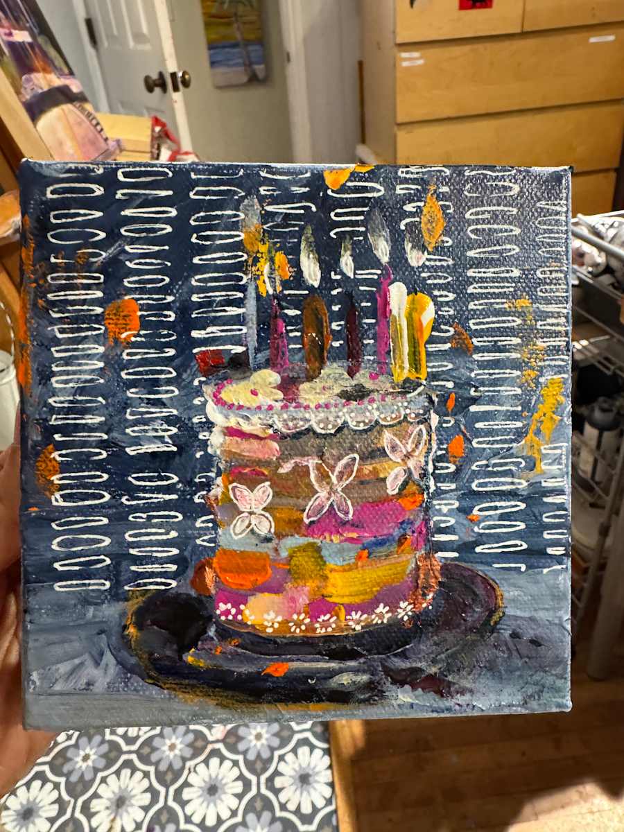 Cake #3 by Sue Warhaftig, Image 1.