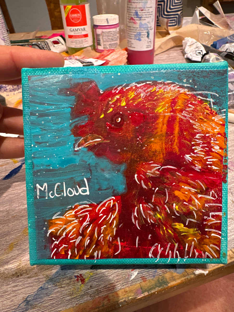 Chicken 3 by Sue Warhaftig 