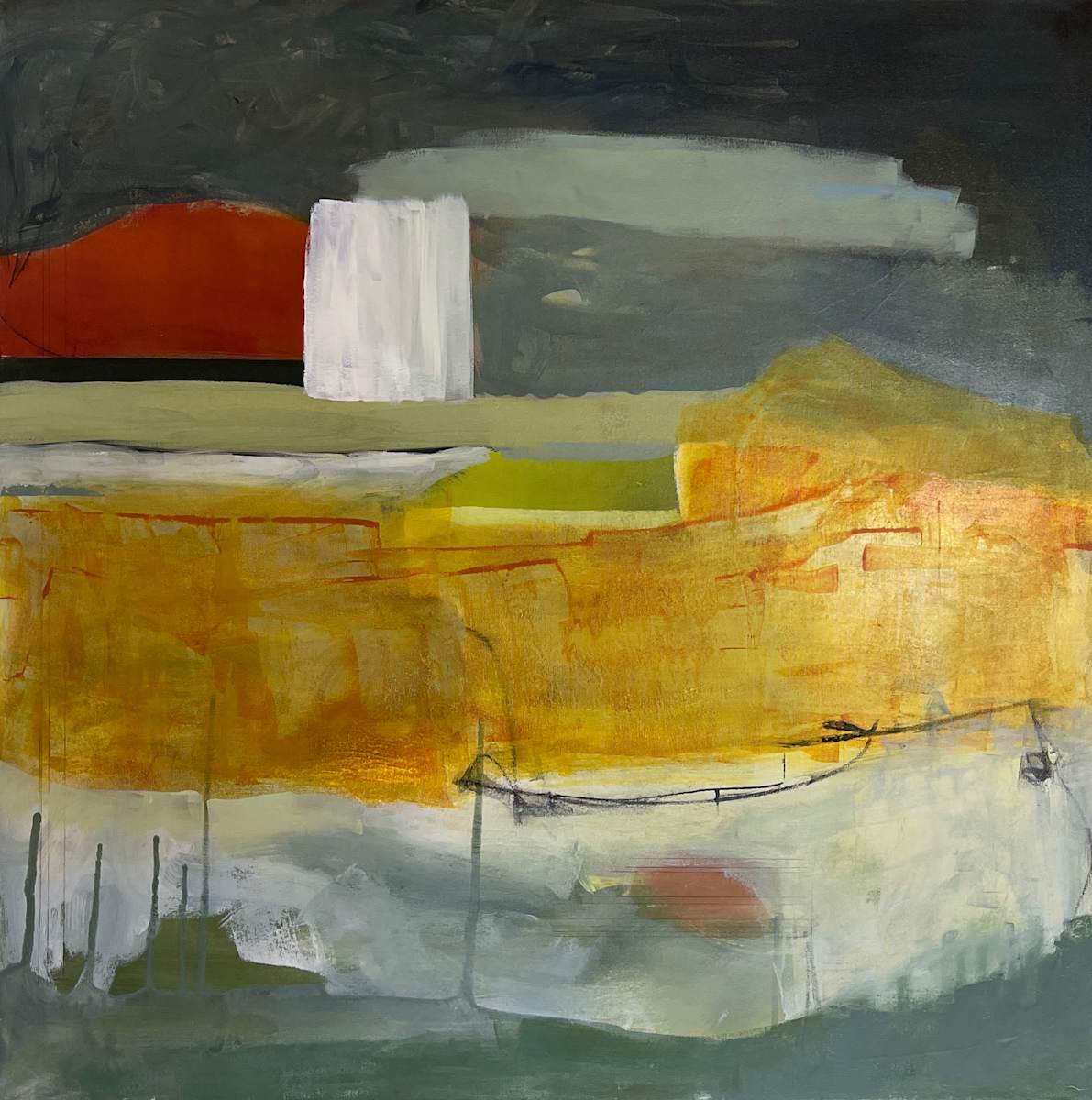 Where the Waves Are Breaking by Heather Adamek 