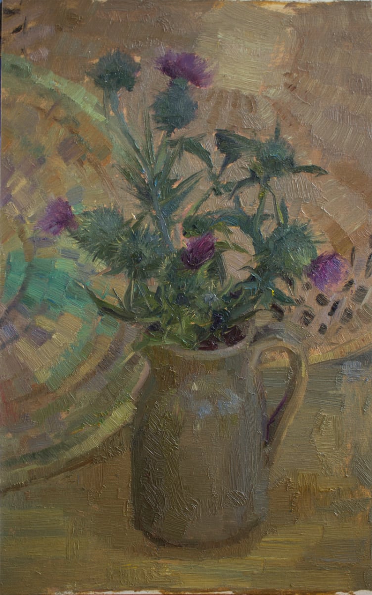 Studie van distels by Anna Maria Vargiu 