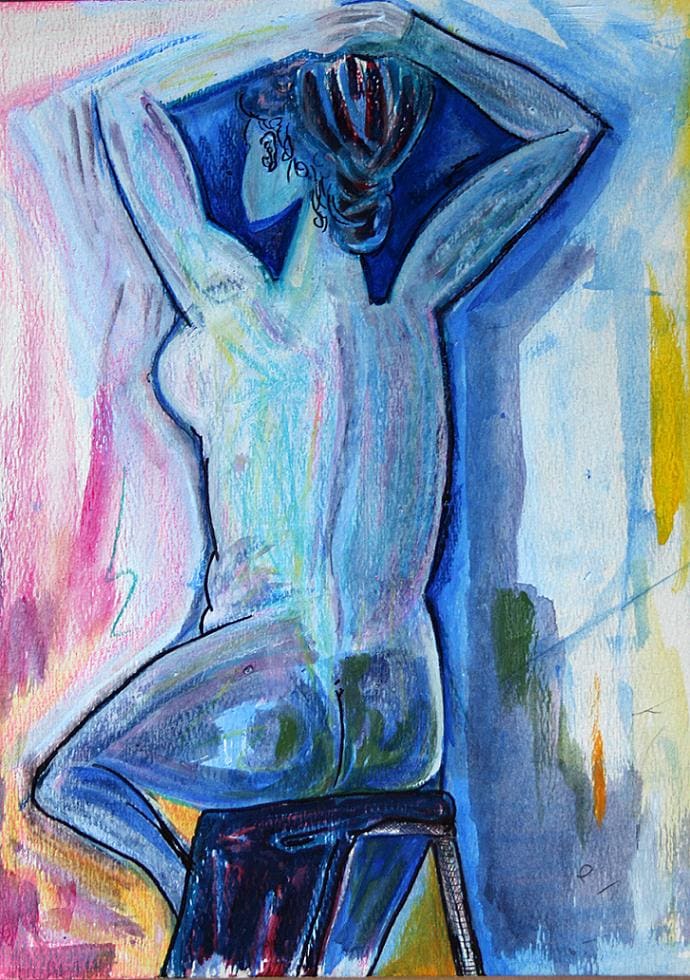 the Blue Nude by CORCORAN, Image 1.