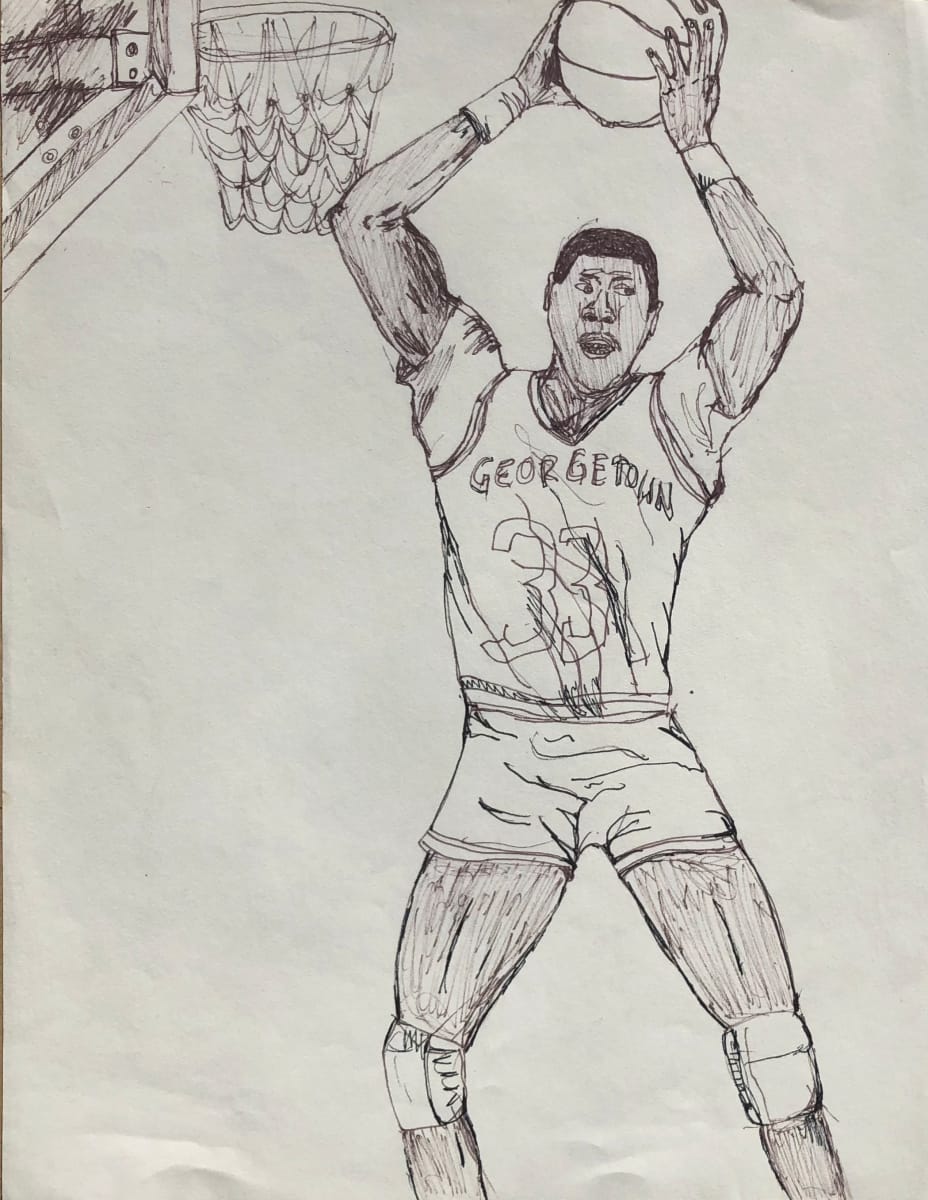 GEORGETOWN: Patrick Ewing by CORCORAN 