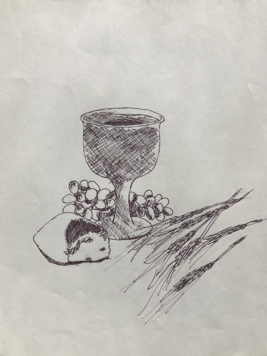 Eucharist Still Life by CORCORAN 