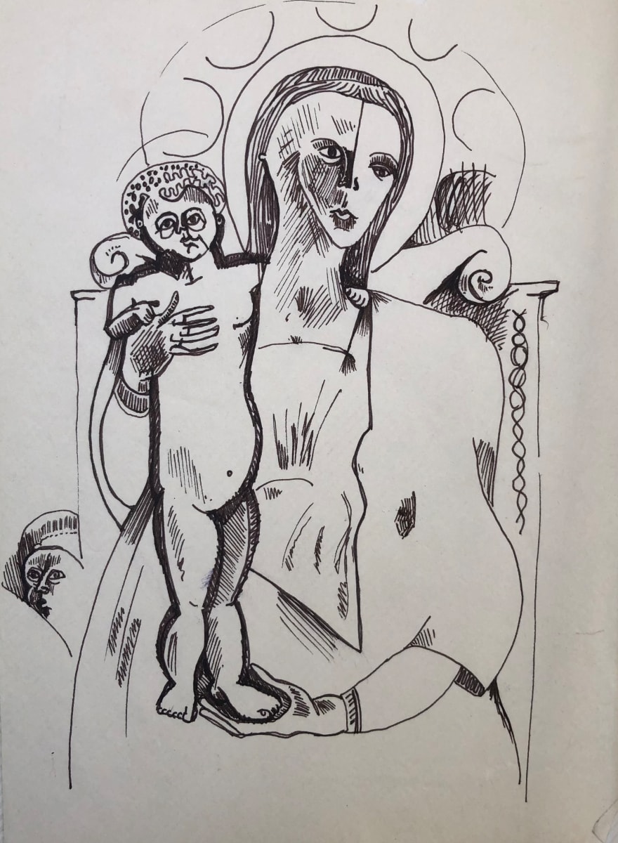 Madonna col Bambino #2 by CORCORAN 