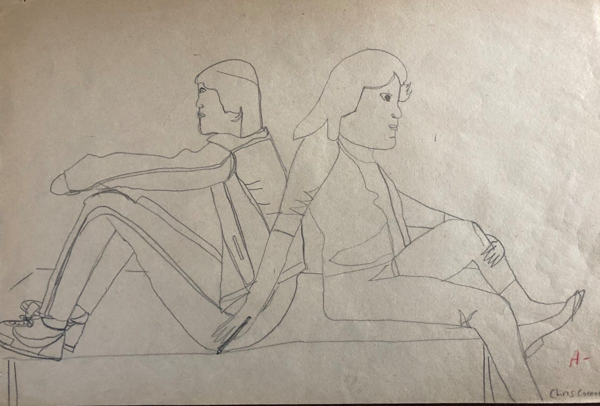 Student Figure drawing #1 by CORCORAN 