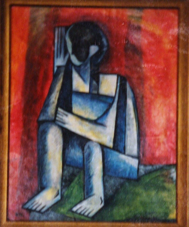 Abstract Thinker #1 by CORCORAN 
