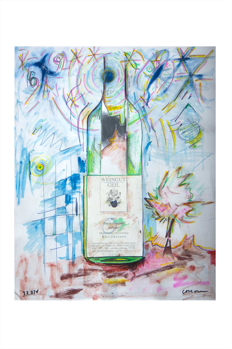 Weingut Geil Oscar's bottle study by CORCORAN 