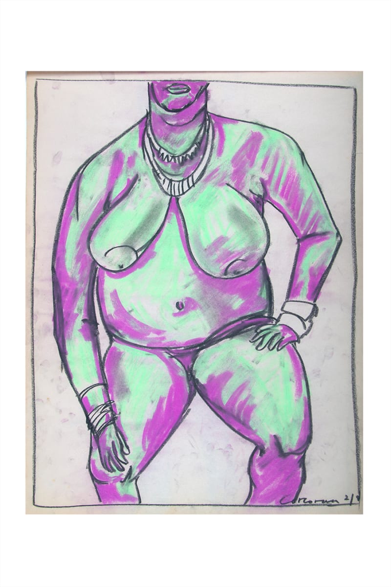 Seated Nude by CORCORAN 