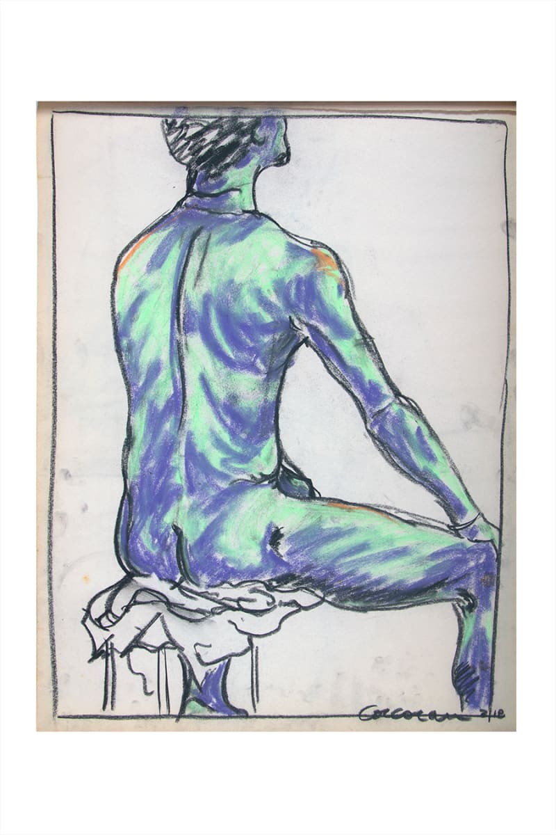 Seated Male Model by CORCORAN 