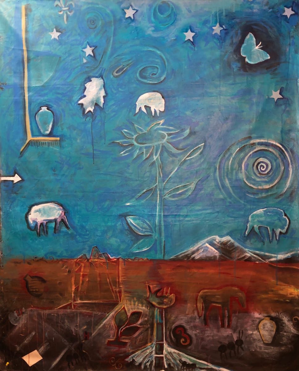 Untitled - Galaxie Landscape by CORCORAN 