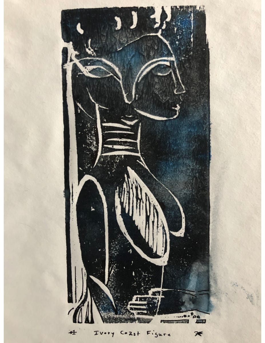 Ivory Coast Figure by CORCORAN 