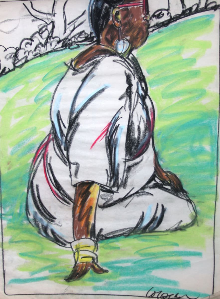 Model in the Park #3 by CORCORAN, Image 1.