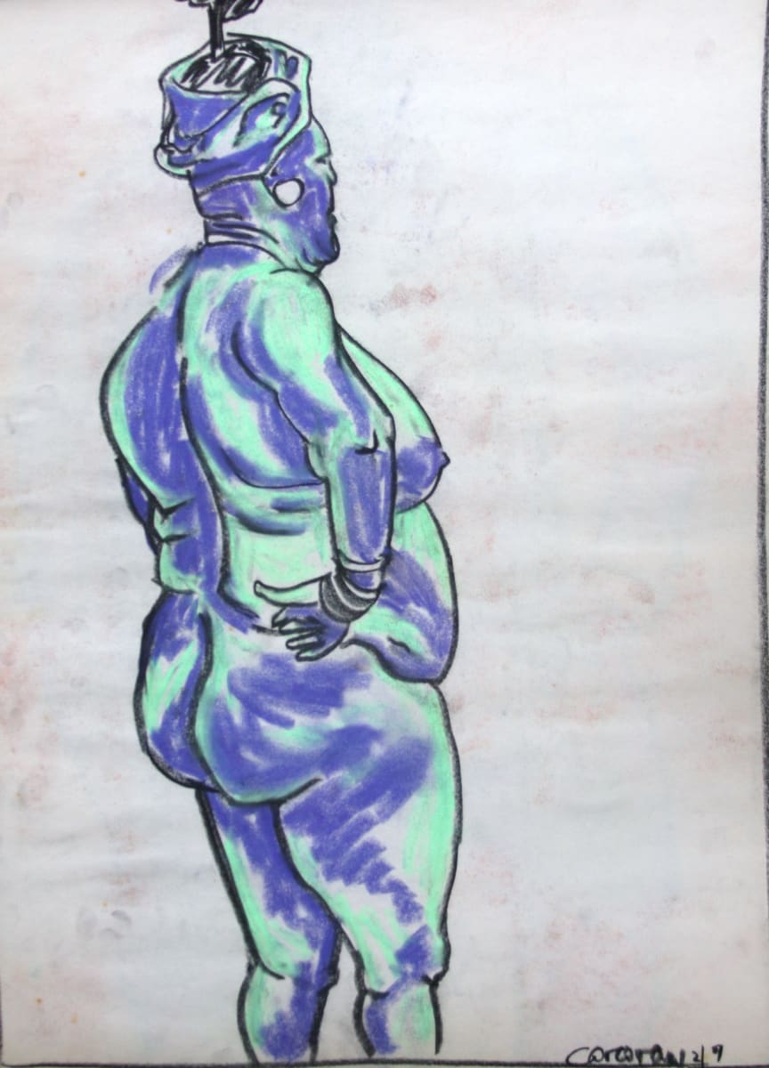 Standing Nude #2 by CORCORAN 