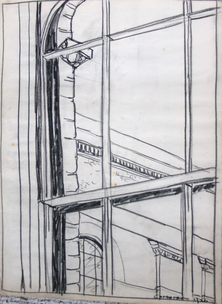 Henry Hall window #1 by CORCORAN, Image 1.