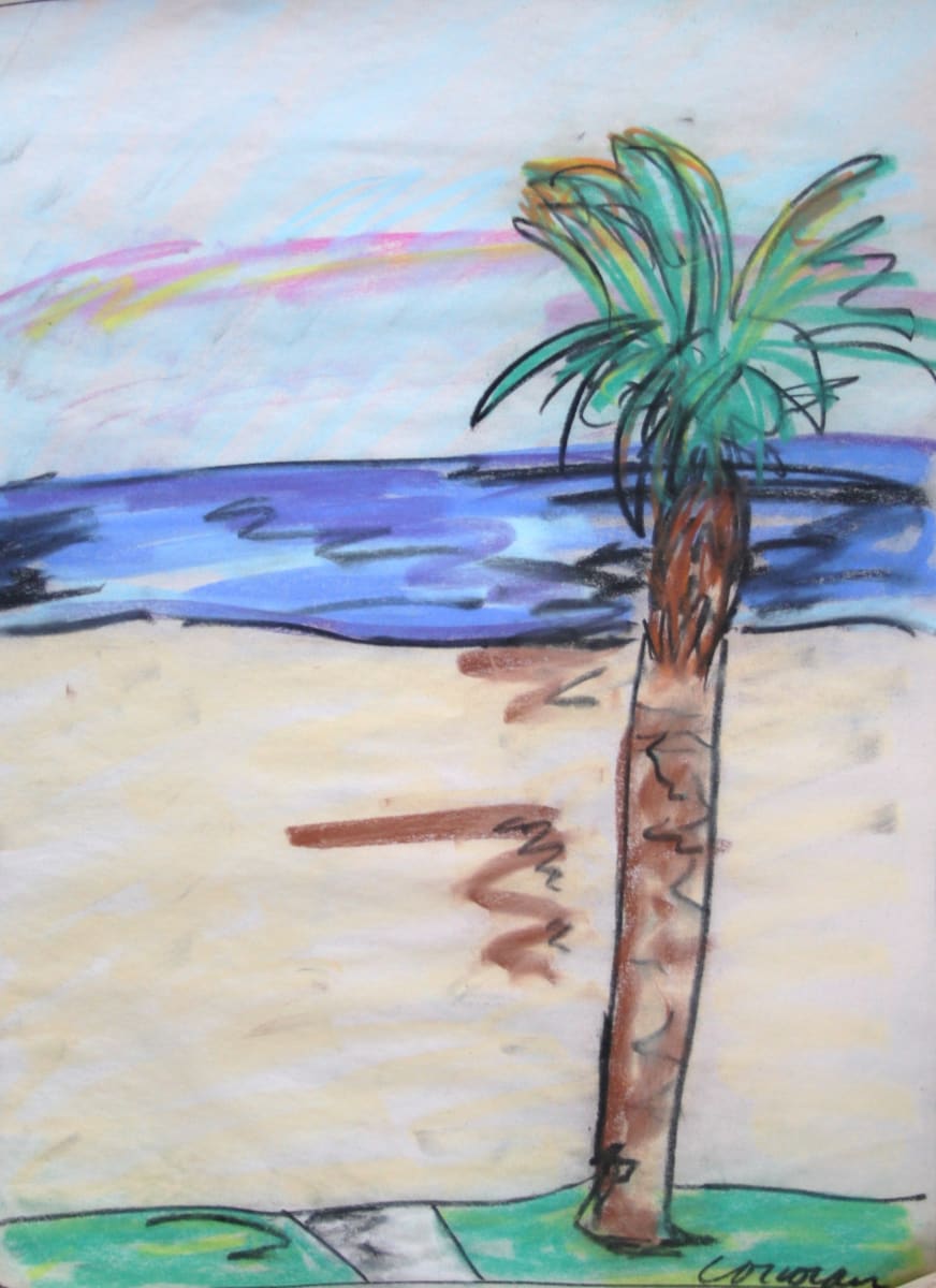 Tybee Island Palm Tree by CORCORAN, Image 1.