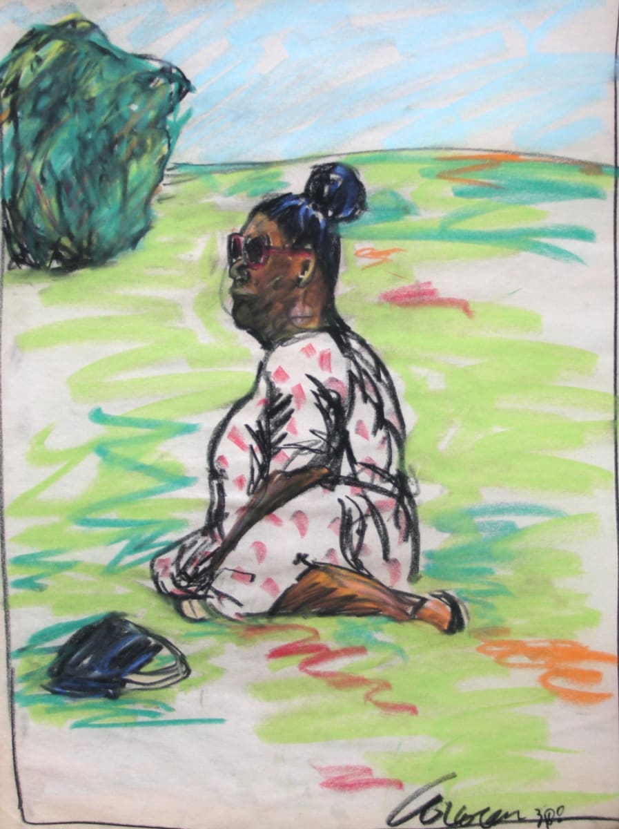 Model in the Park #2 by CORCORAN, Image 1.