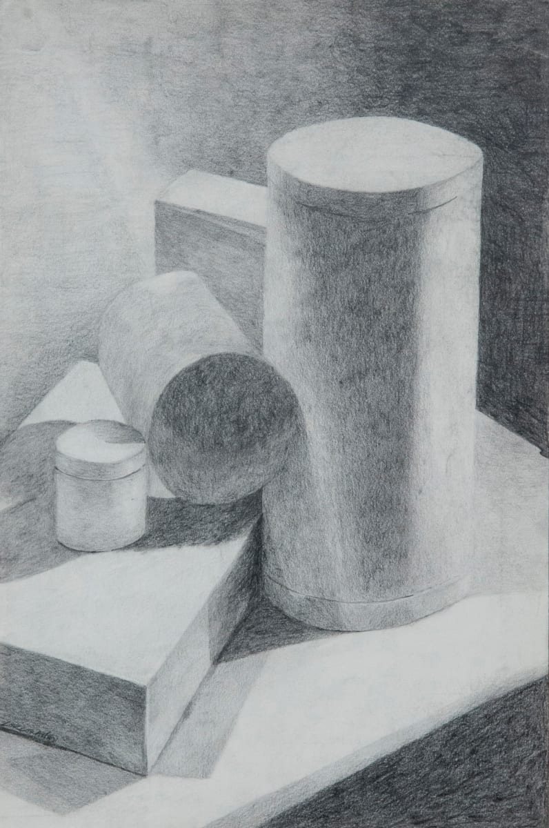 Cylinder Still Life by CORCORAN, Image 1.