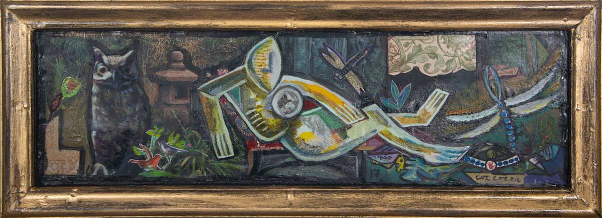 the Cubist Reclining Nude by CORCORAN, Image 1.