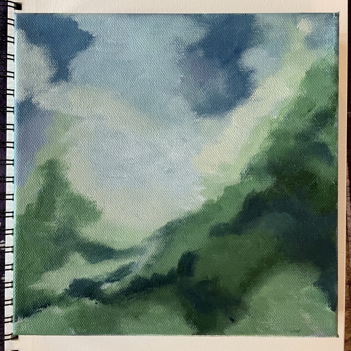 Little Blue Sky by Kathryn Bartholomew 