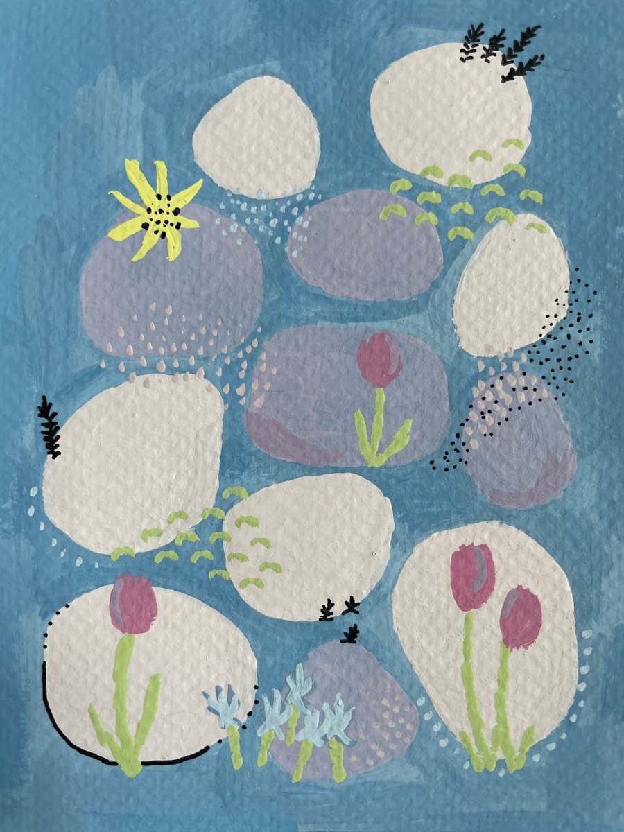 Pile of Stone #4 by Kathryn Bartholomew 